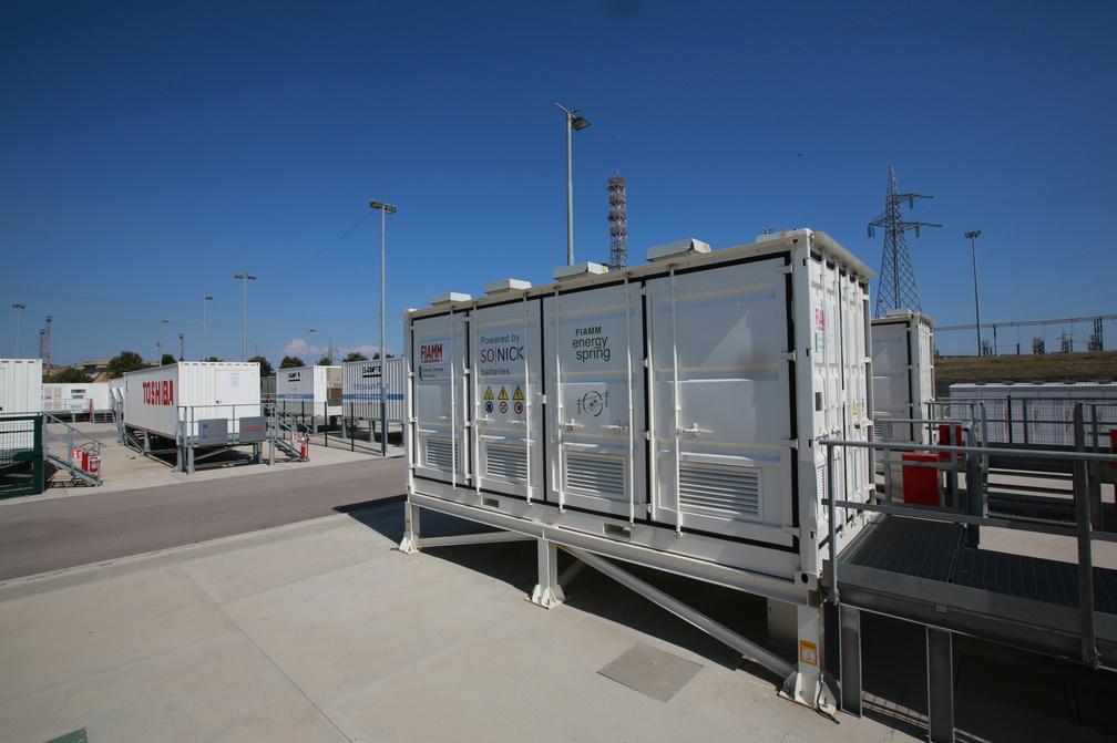 Terna polo tecnologico storage Codrongianos Sardegna