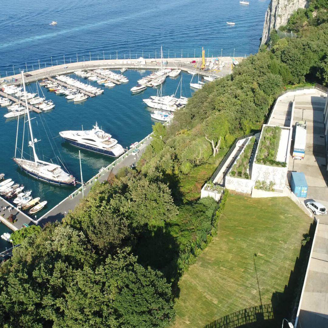 Terna stazione elettrica Capri