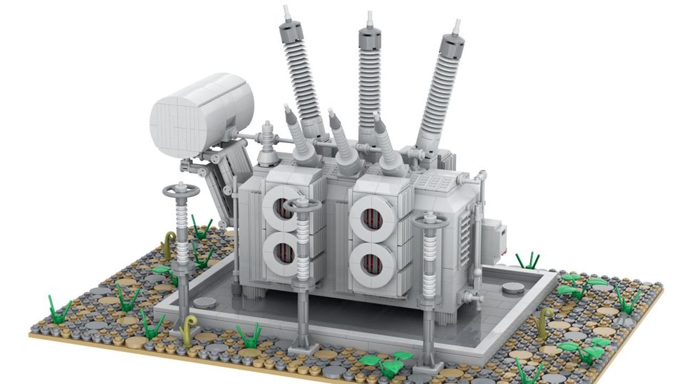Lego Electric Rack Electricity substations explained with Lego | Lightbox